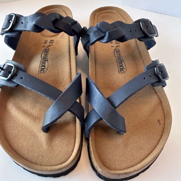 Comfortable Blue Sandals - Picture 13 of 16